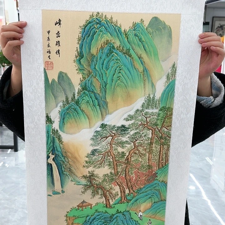 国画书法作品多次参加