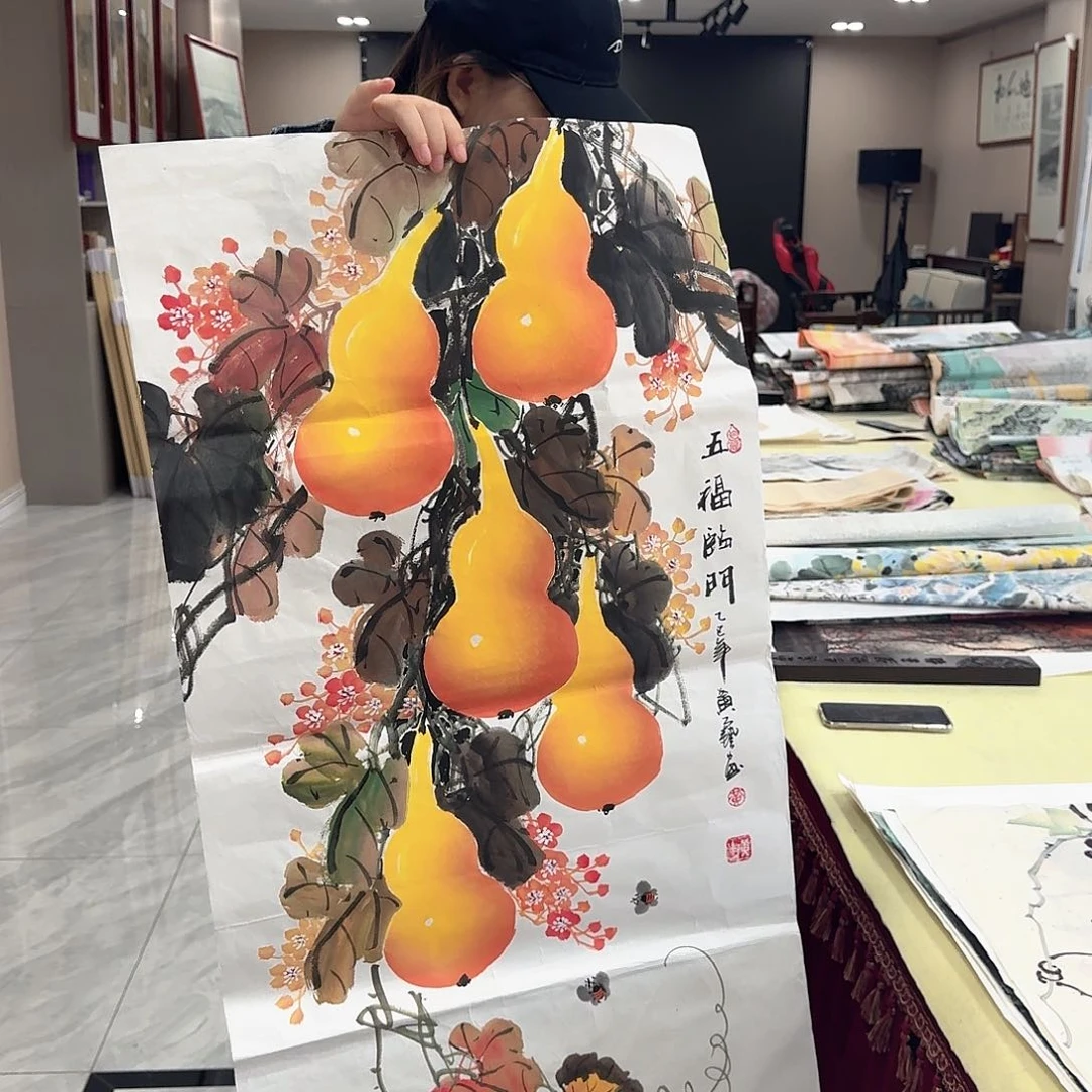 国画国画作品多次入选国内外