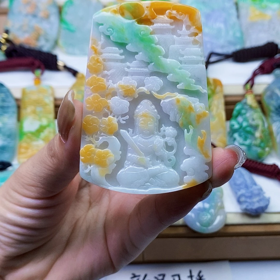 颈饰未镶嵌翡翠翡翠