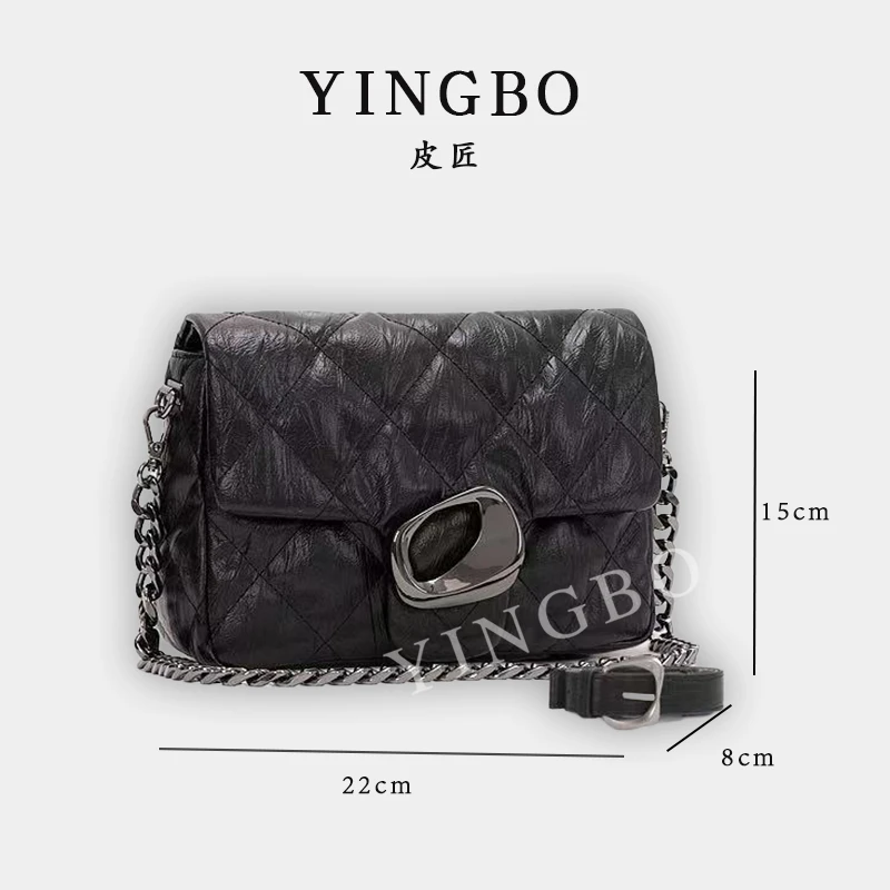 【英柏甄选】ZT-D8057-猫眼暗黑色 然与纯小众设计感时尚百搭女包