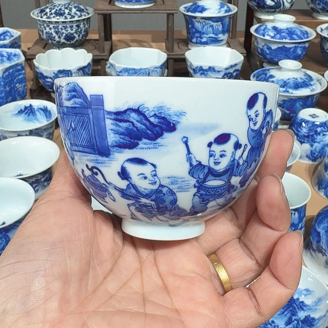 景德镇纯手绘单杯