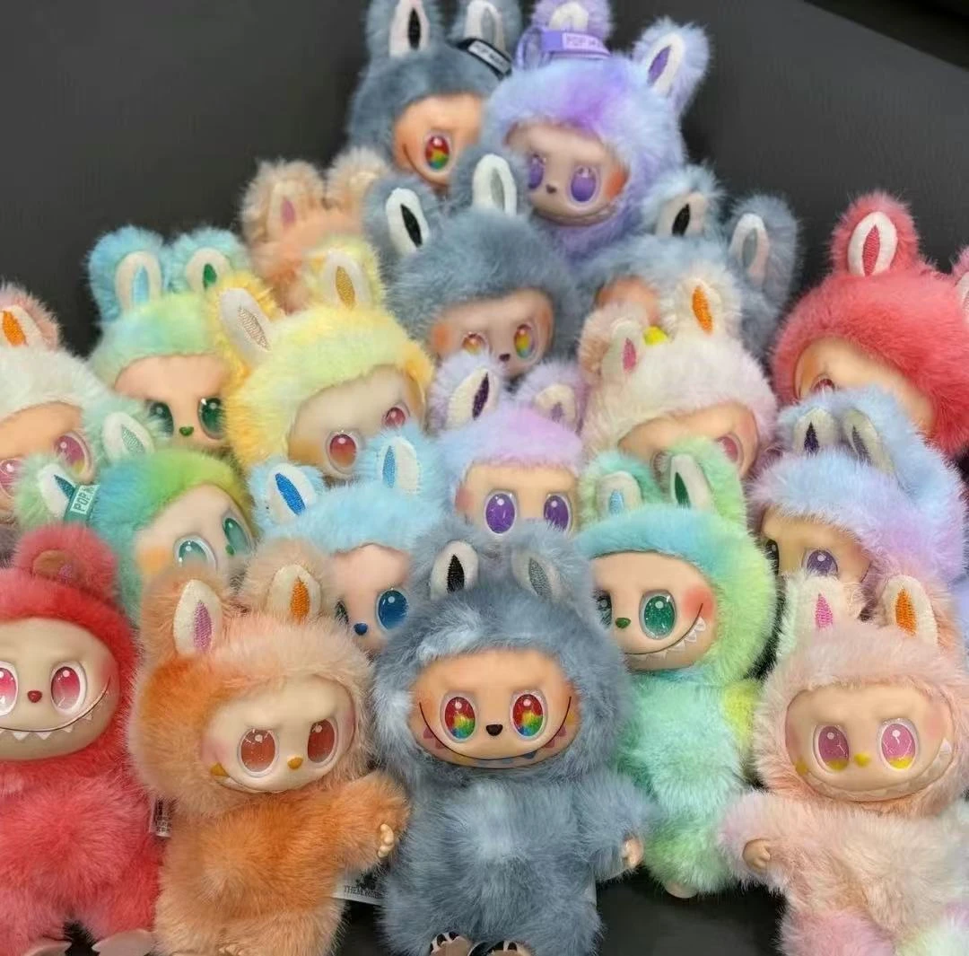 LABU拉布3.0公仔挂件三代玩偶前方高能毛绒玩具三代可放文件架