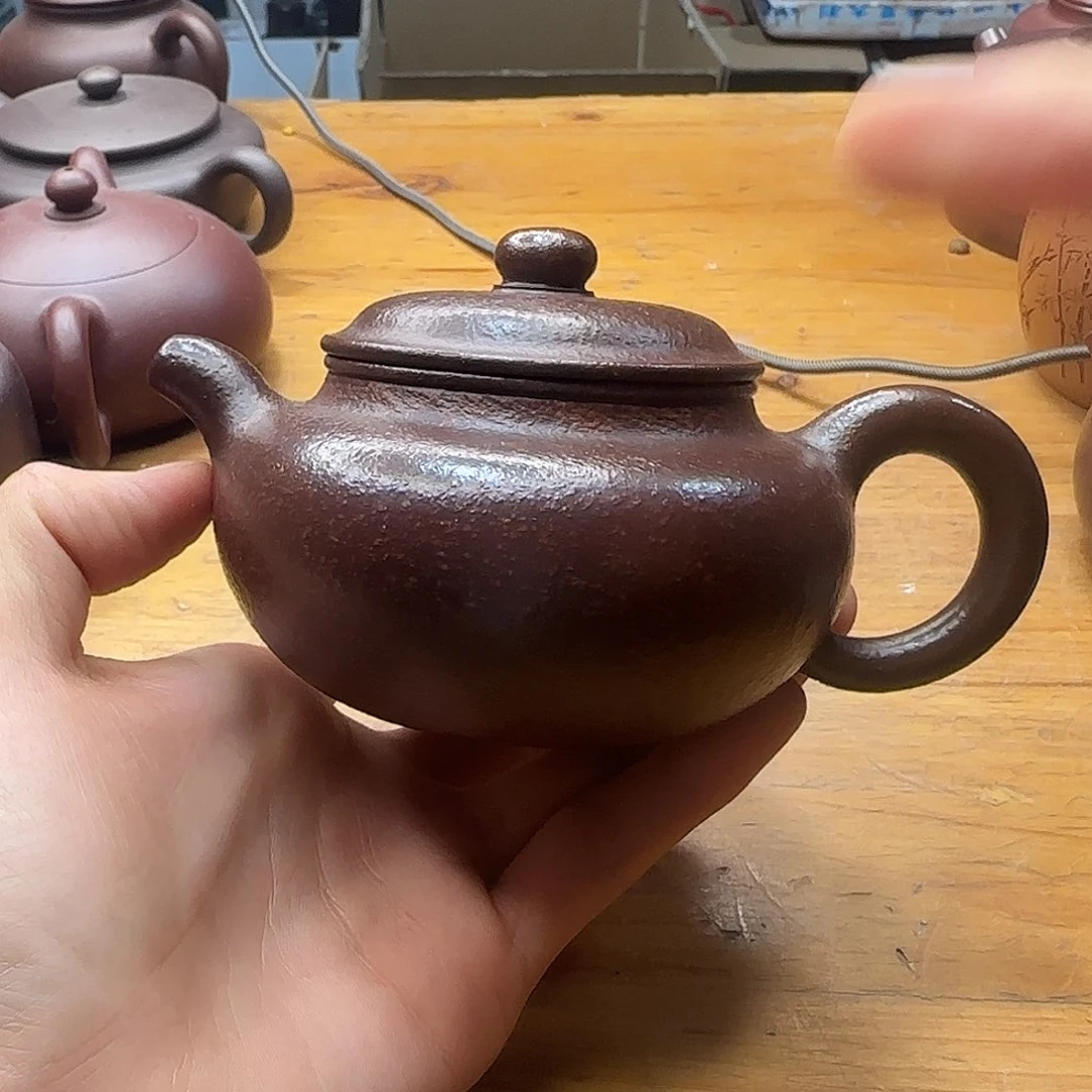 紫砂茶壶民间手艺人全手工制作