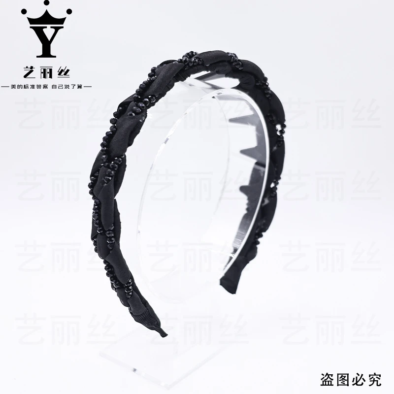 艺丽丝 4.0 升级版 赫本风 巴黎王妃 [星链] 法式珠款发箍 YL891