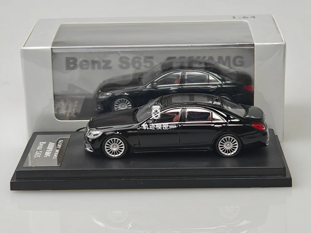 现货Glory Model 1:64 奔驰S65 AMG W222 仿真合金汽车模型摆件