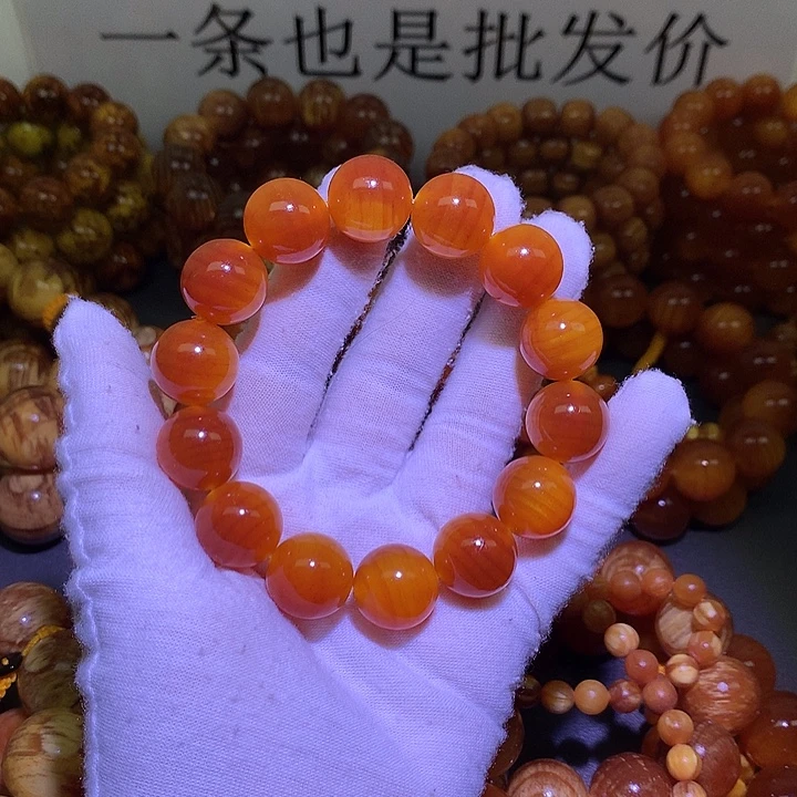 松木（琥珀木）手串/手链1.6 包浆高货