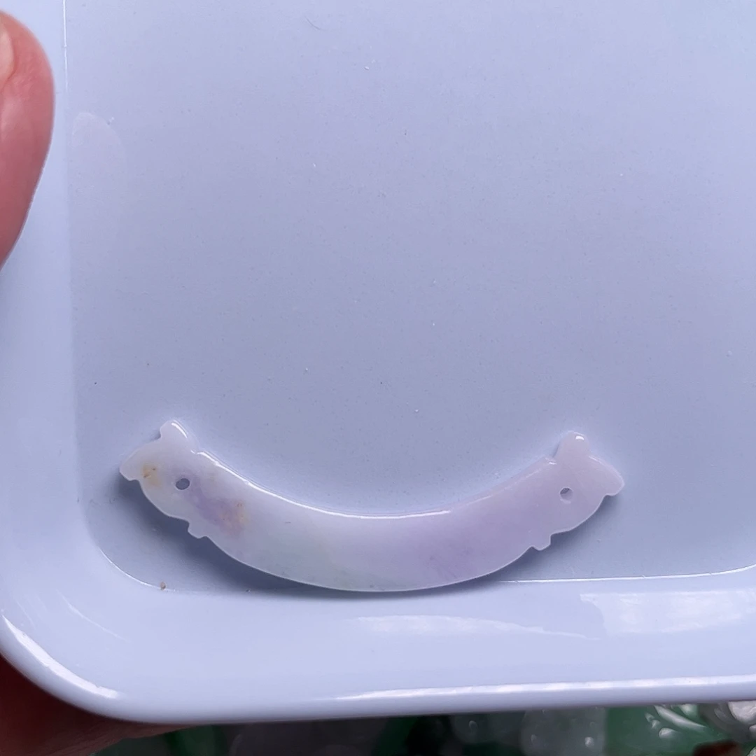 颈饰未镶嵌翡翠天然翡翠