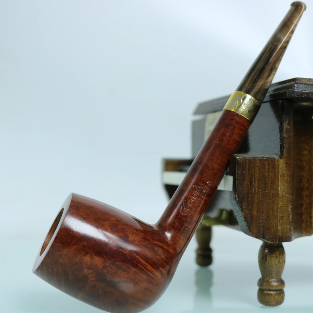 法国浪漫之都泰斗本德大师王子撞球加拿大人手工石楠木老烟斗