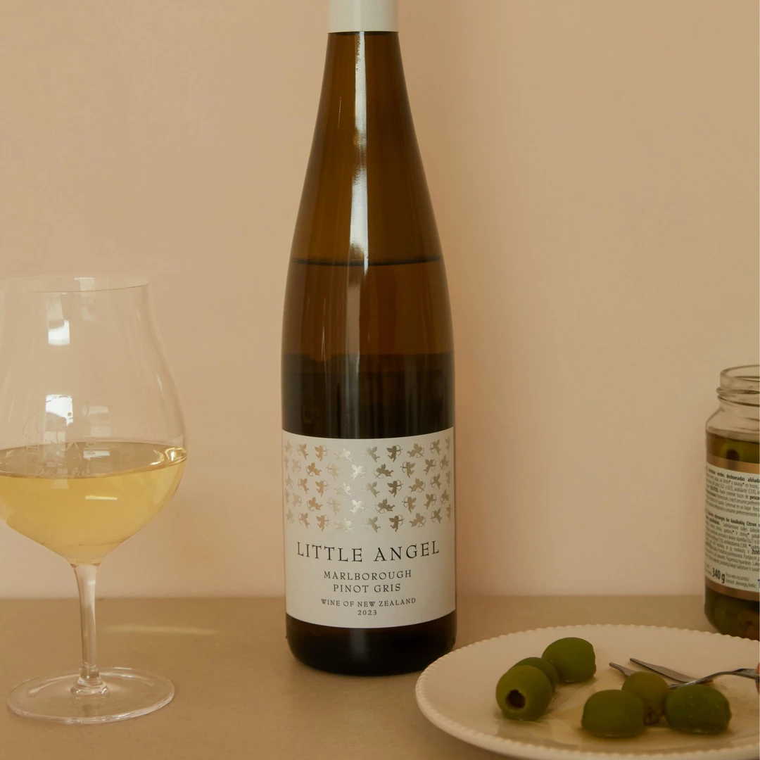 Little Angle小天使灰皮诺干白葡萄酒马尔堡产区新西兰原瓶进口