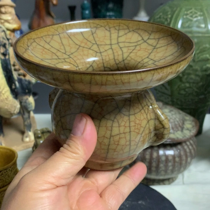 摆件摆件哥窑瓷器