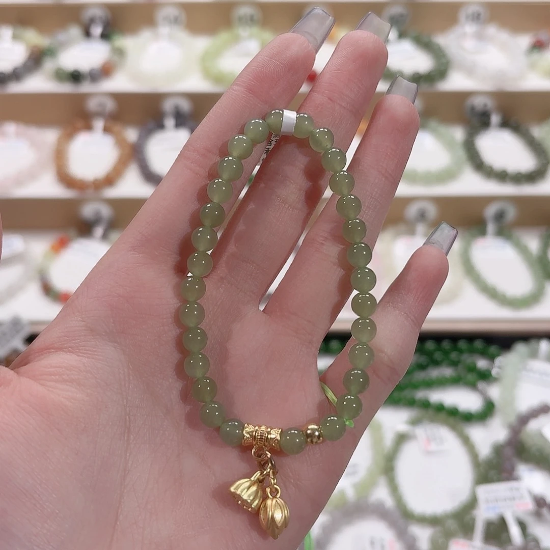 未镶嵌和田玉手链L