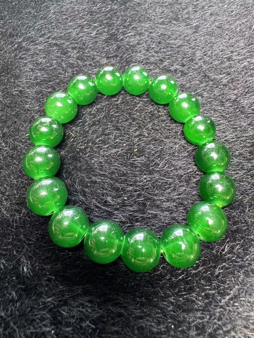 【砍价王精选】K22绿色手串