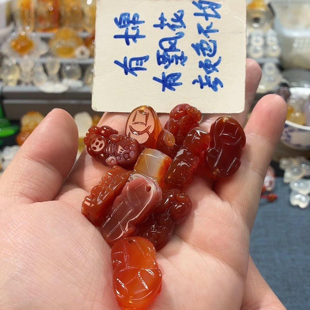 玛瑙/玉髓未镶嵌颈饰