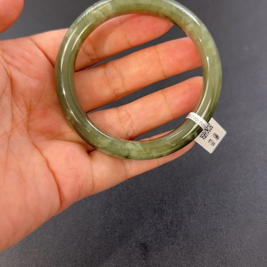 和田玉手镯未镶嵌57.3圈围9