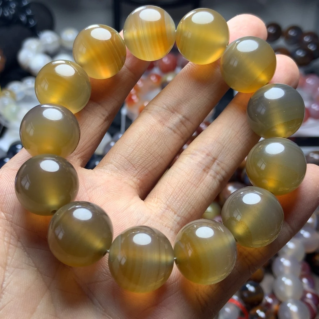 玛瑙/玉髓未镶嵌手链