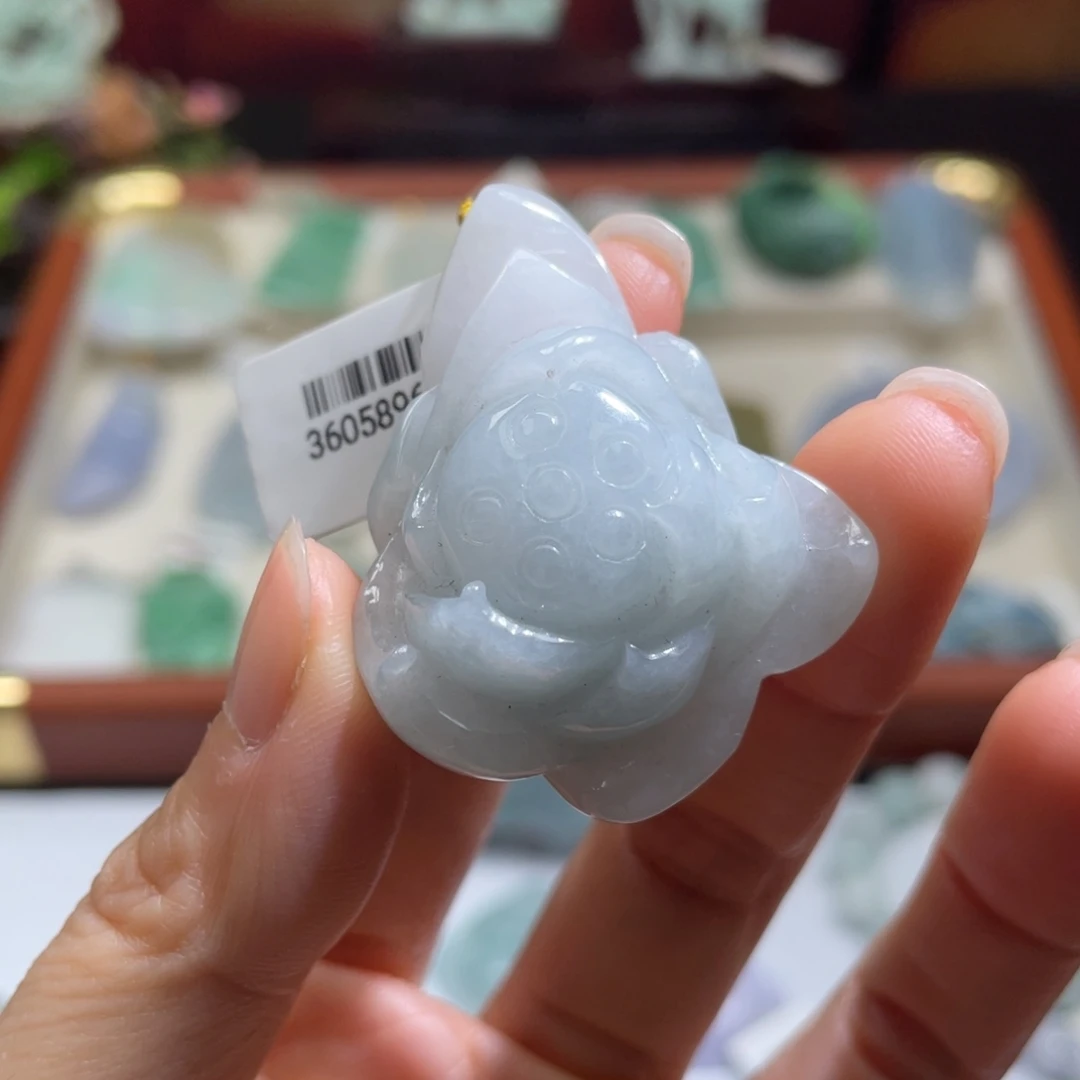 翡翠未镶嵌颈饰翡翠23