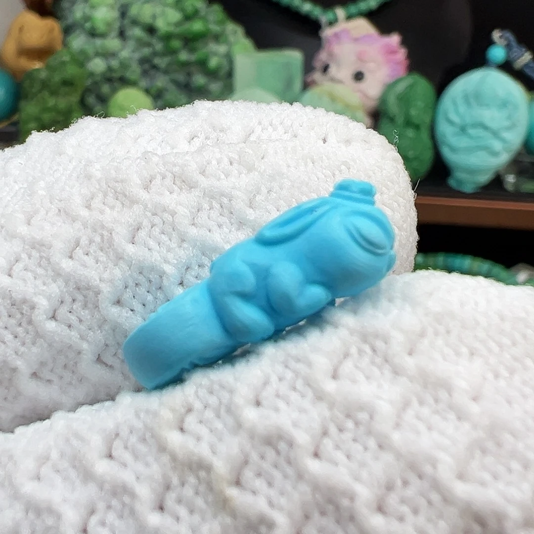 绿松石未镶嵌绿松石主播璐璐