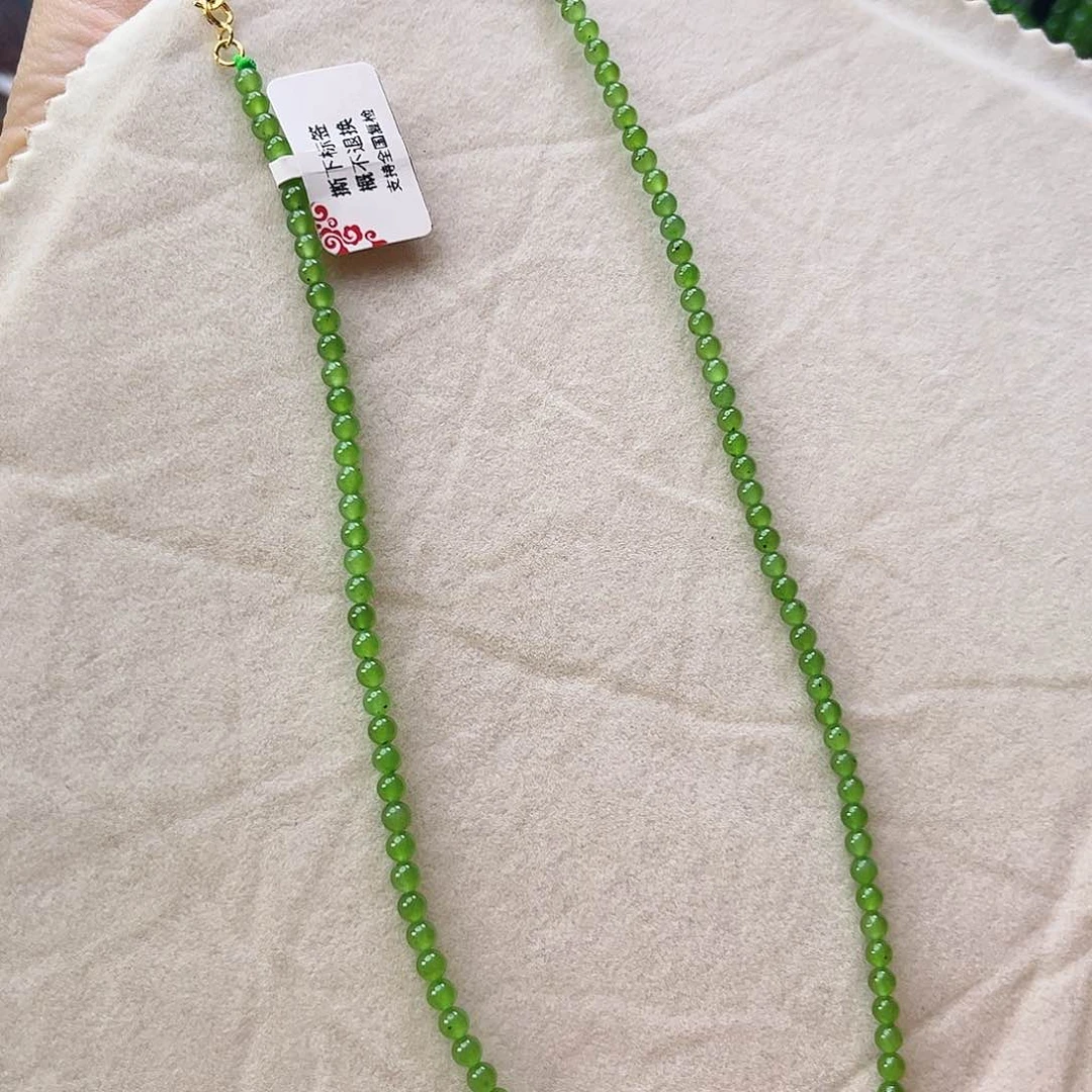 和田玉银S925镶嵌颈饰