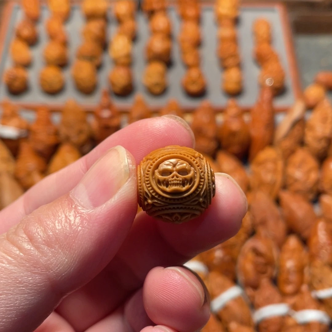 橄榄核手串/手链六芒星顶珠