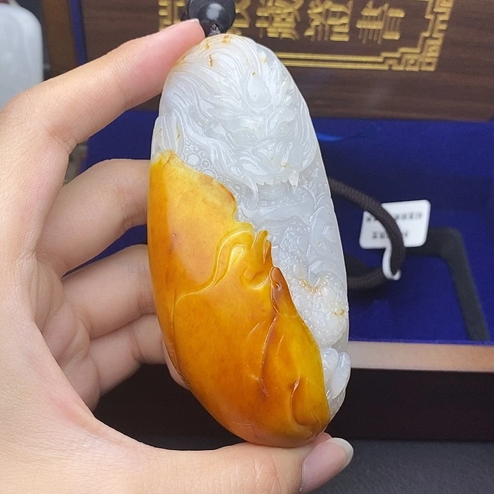 和田玉未镶嵌挂件N