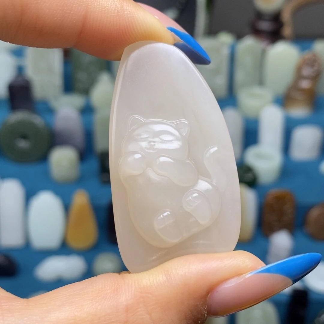 颈饰未镶嵌和田玉