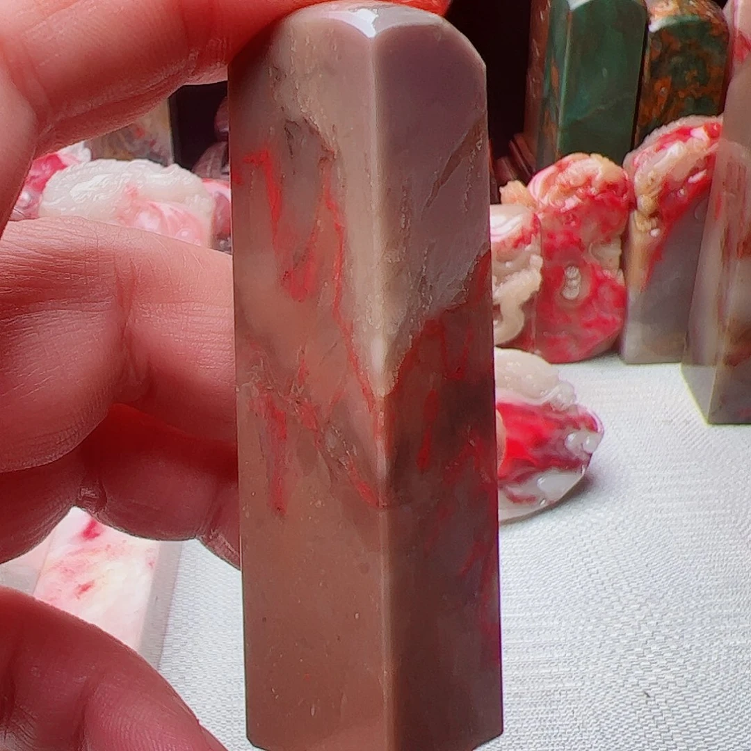 昌化石昌化鸡血石印章