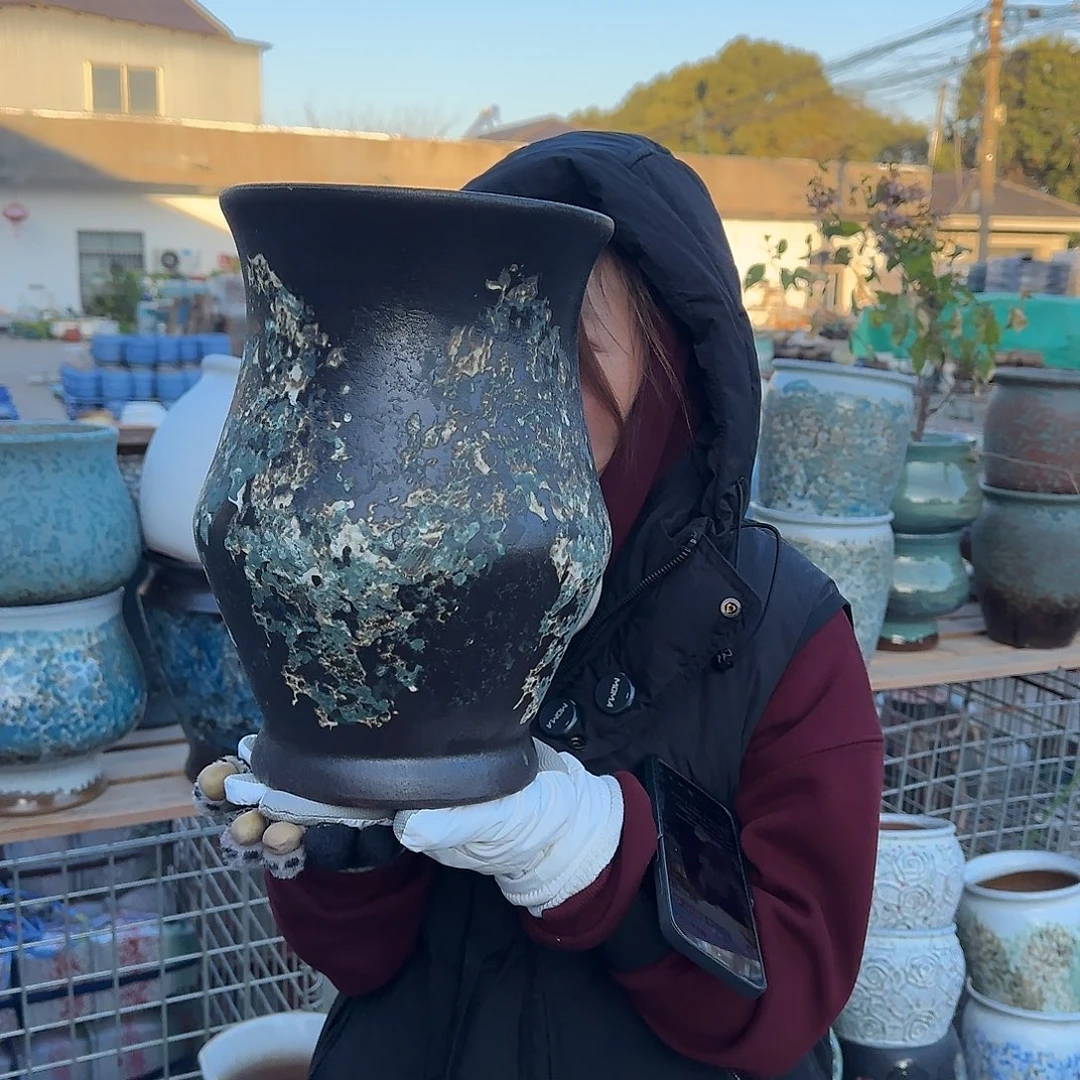 王嫂花盆1226-340高30口20