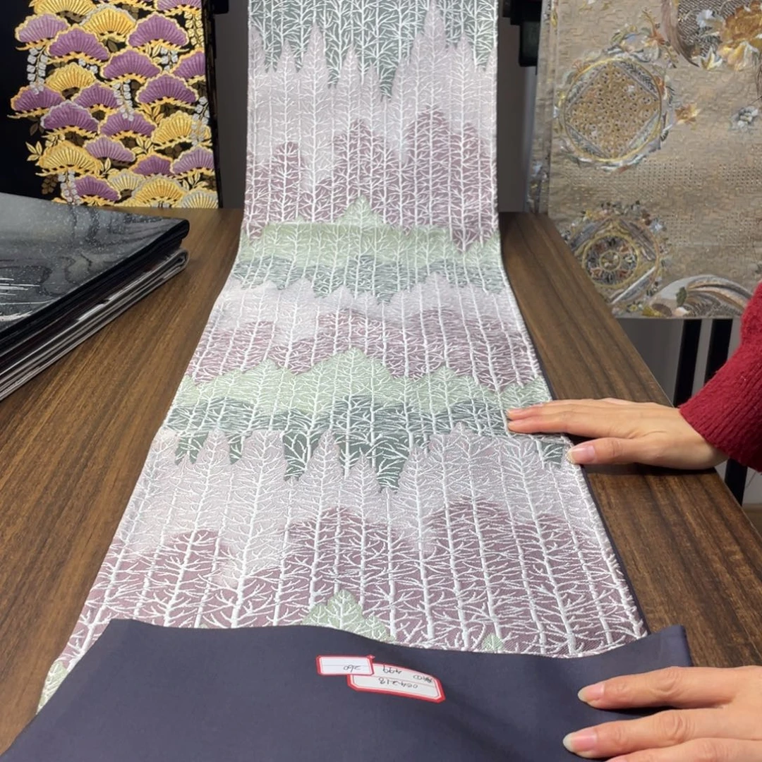 织绣31 唐锦西阵织桌旗