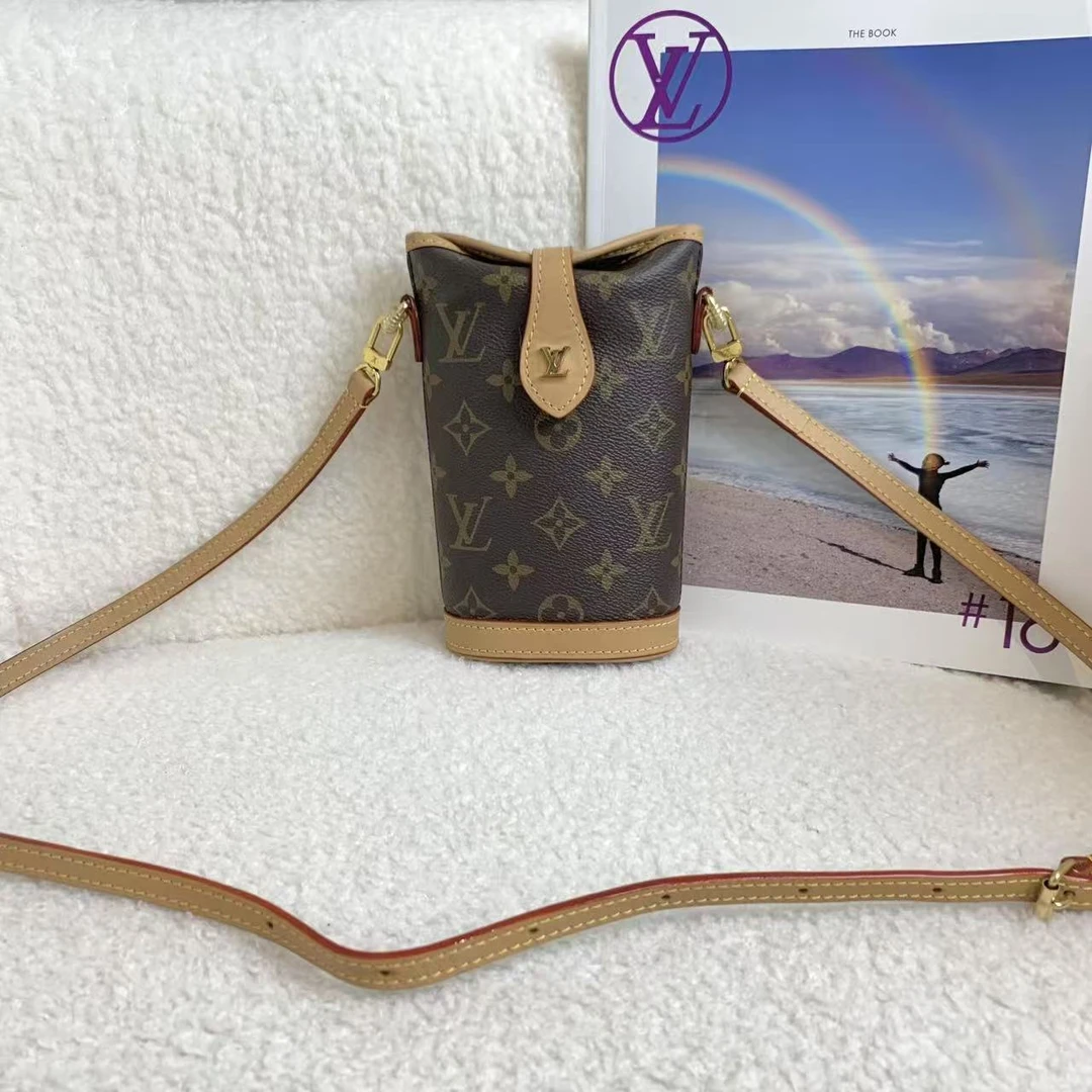 95新 LouisVuitton/路易威登 壹臻/老花mini薯条包/12期/15327236