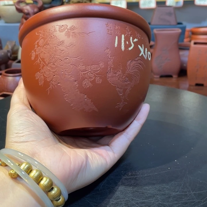 紫砂花盆这个人就是