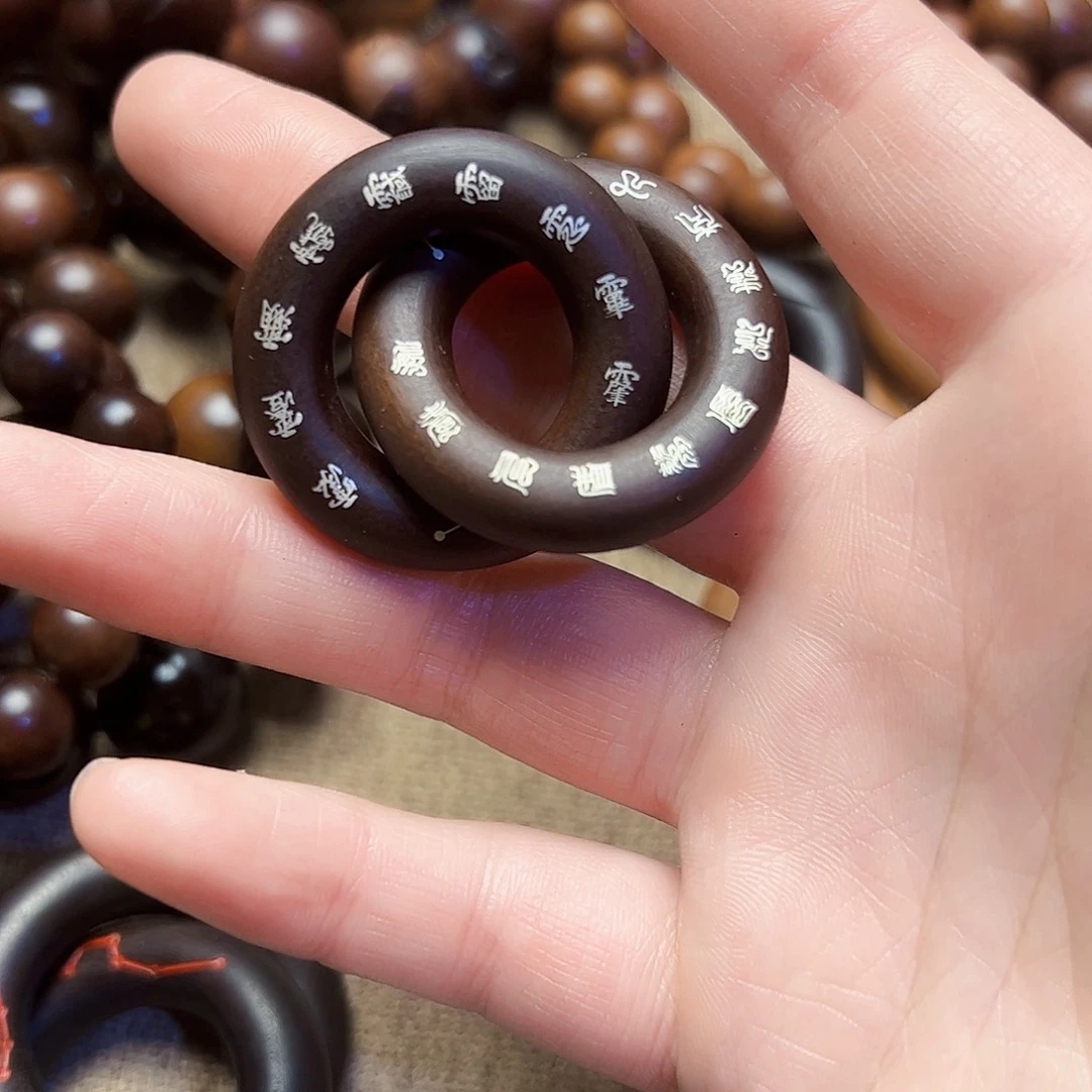 枣木玉华银十字迷你