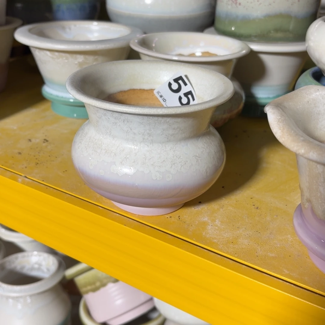 雪**绣景德镇多肉花盆553