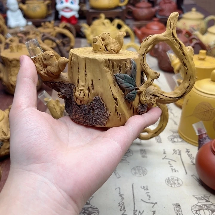 枯木逢春紫砂壶阿*
