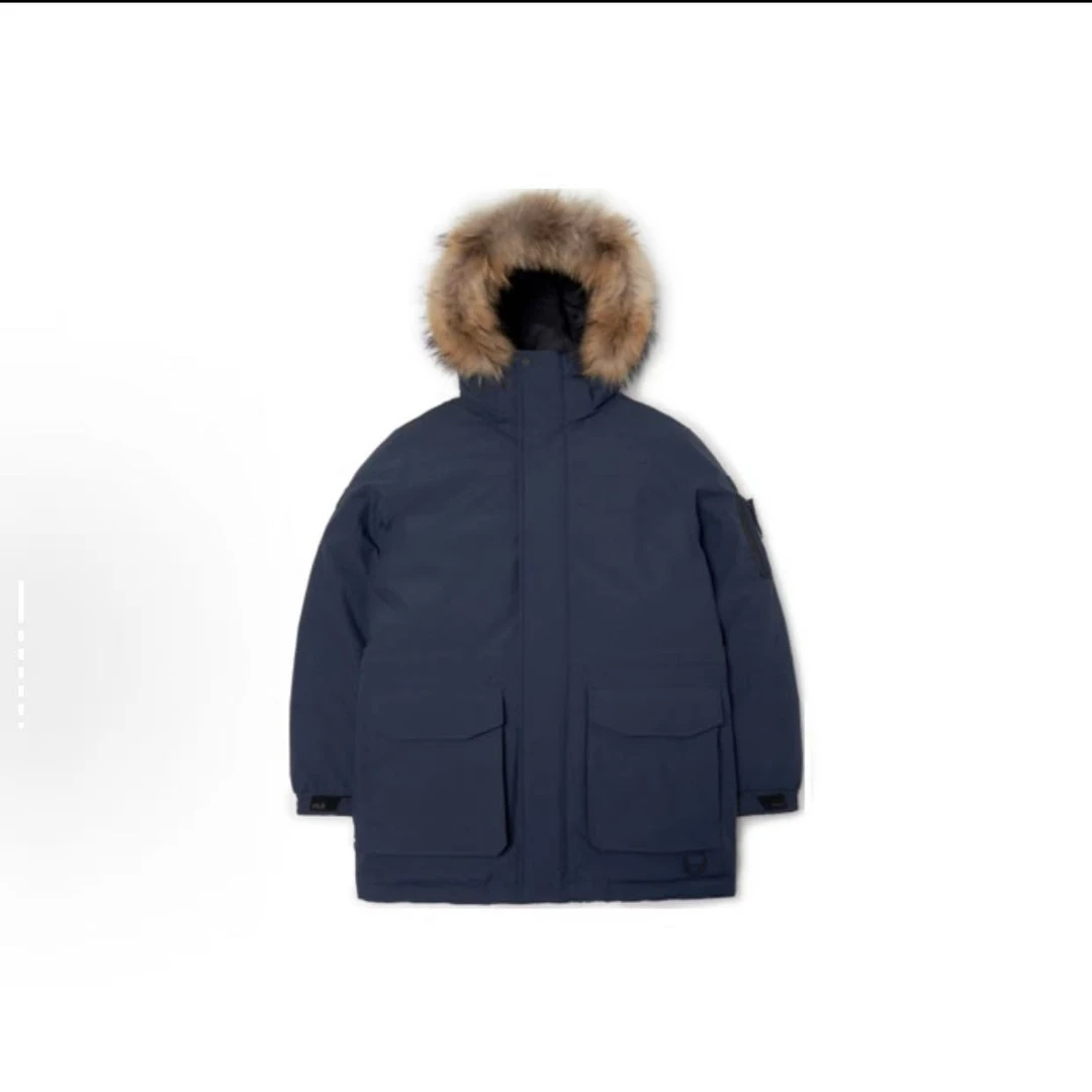 【冬款新】中长款 连帽毛领保暖外套#M0636款