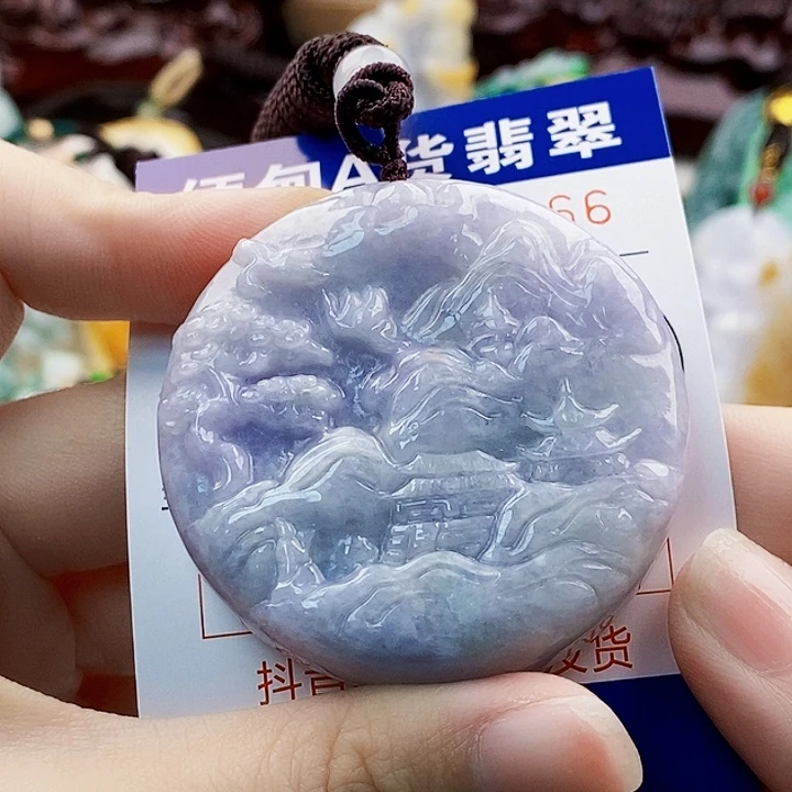 吊坠(不含链)未镶嵌翡翠