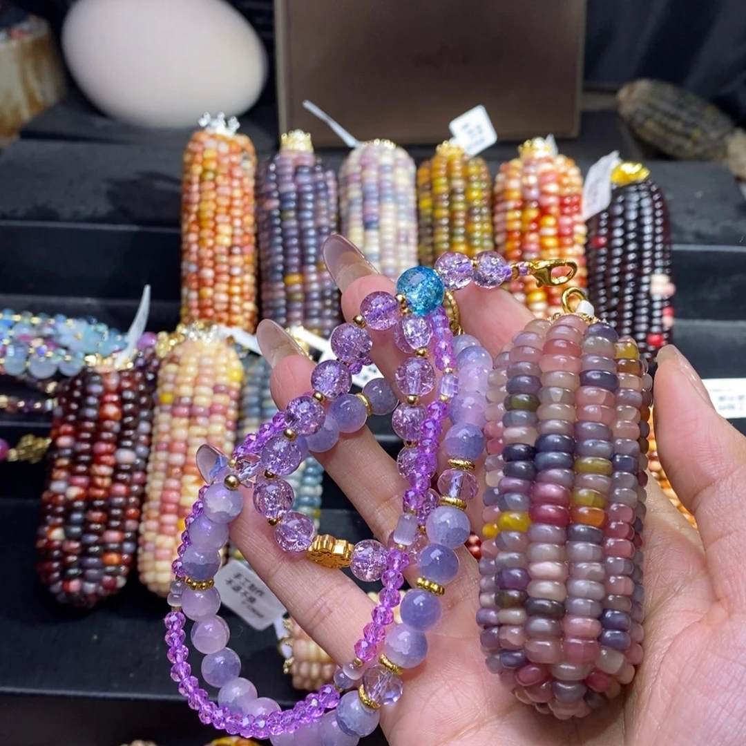 玉爱****?文玩玉米 果冻透