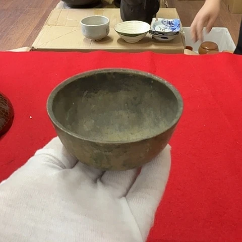 青*中古回流老货品，老摆件123