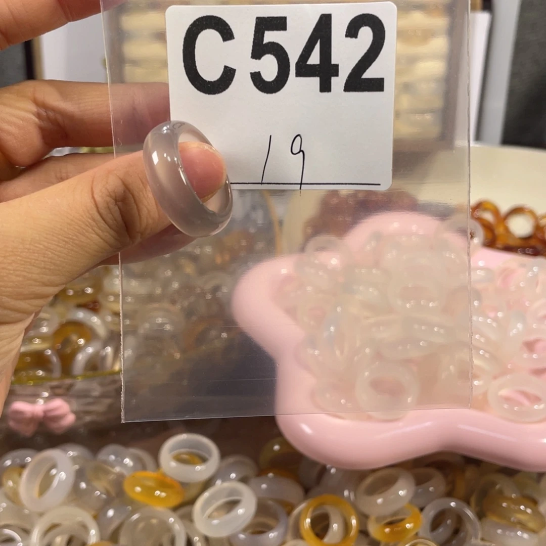 未镶嵌戒指玛瑙/玉髓542