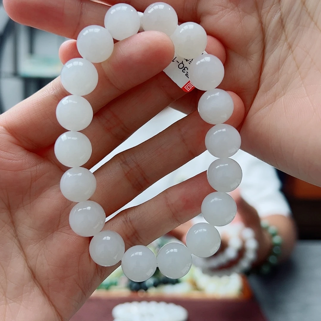 未镶嵌手链和田玉12天泰料