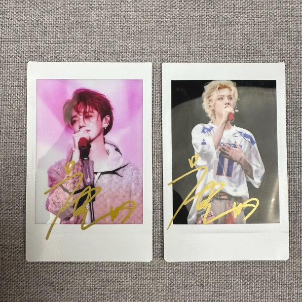 【鹿晗】 孤品签名私渠正品拍立得照片