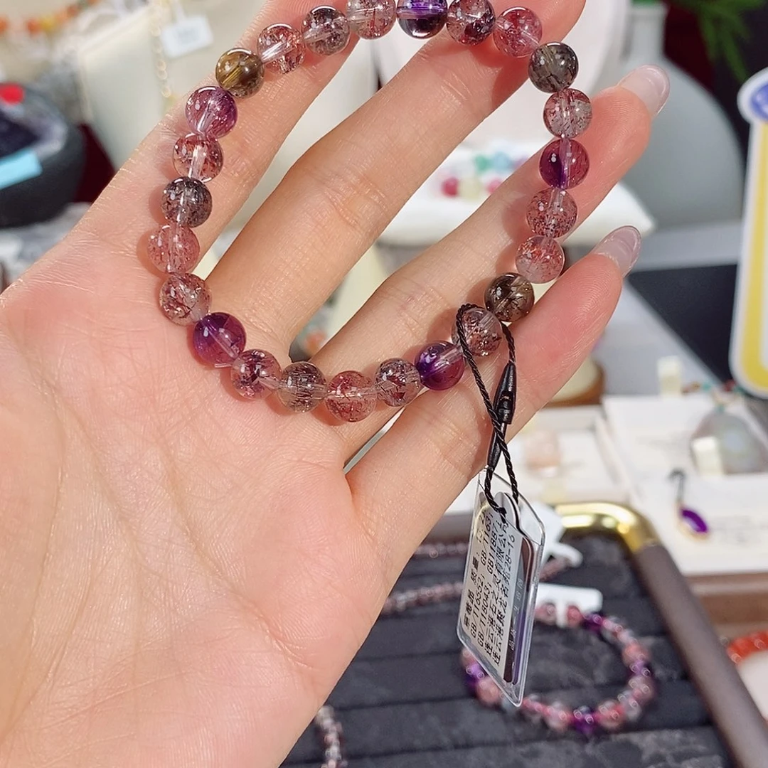 水晶手链未镶嵌超七