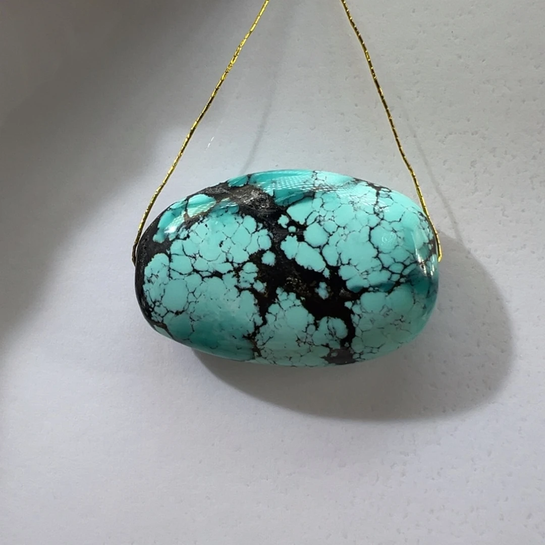 绿松石未镶嵌挂件