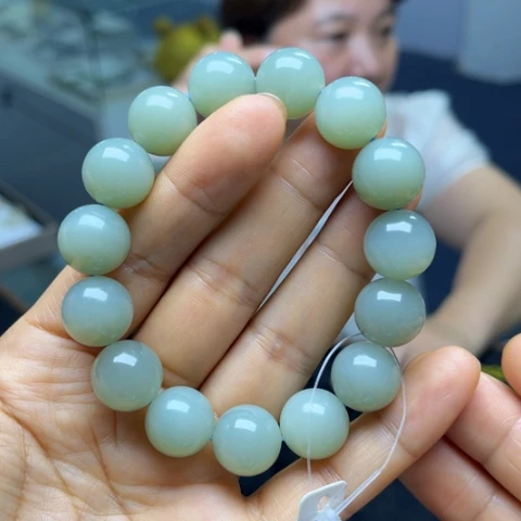 未镶嵌手串和田玉114