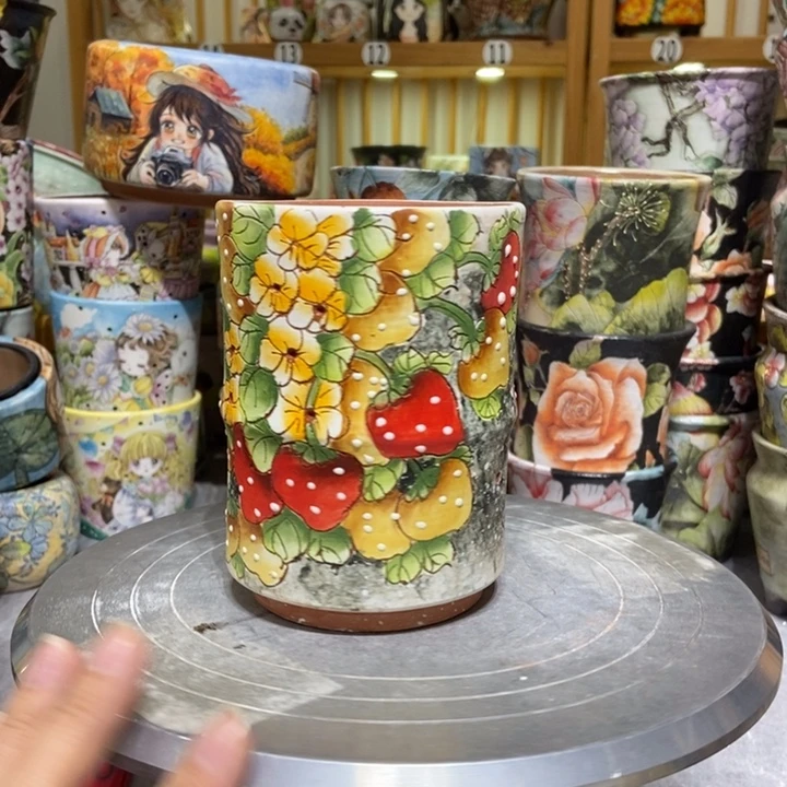 景德镇艺术手绘作品
