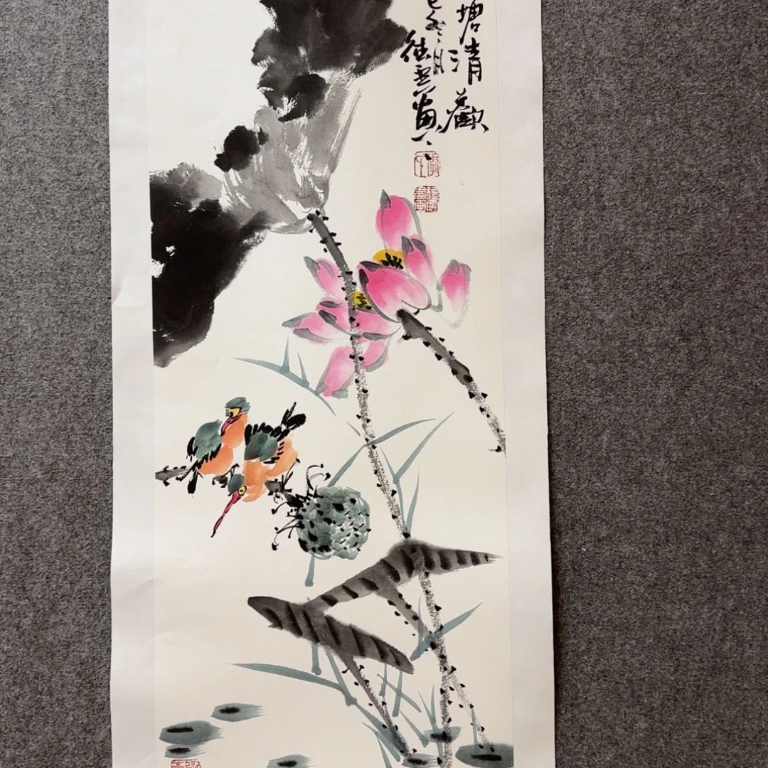 国画李德云老师手绘作品
