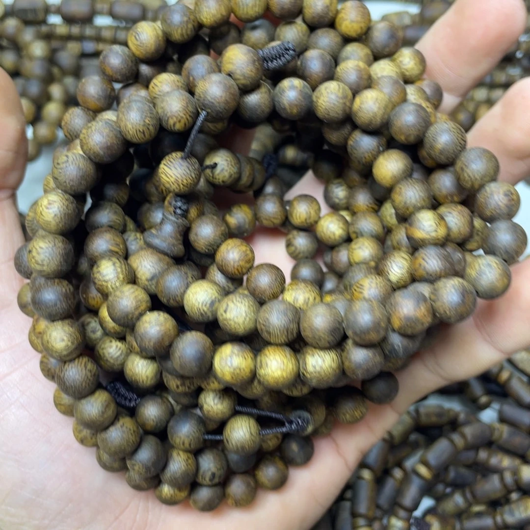 沉香沉香碎屑+0.8圆珠多圈24克加多样性发一