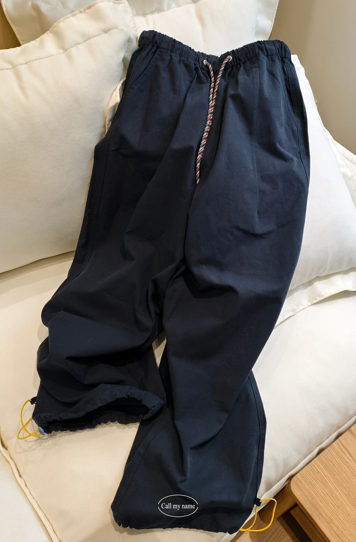 路一.韩国 Call my name  格调    抽绳休闲裤 L25032924