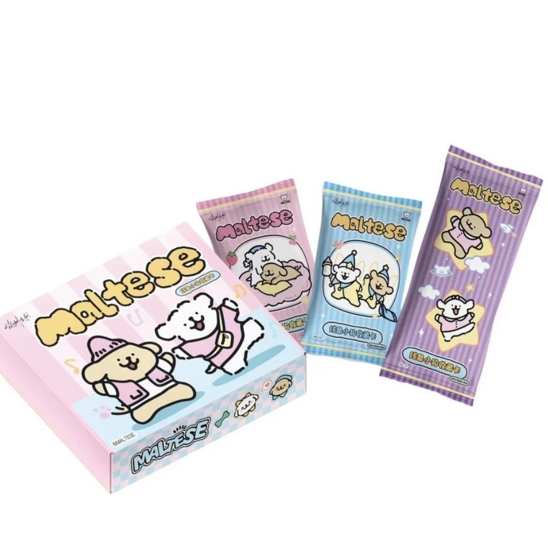 【宠粉吃吃】线条小狗-岚州文创 潮玩 卡牌 拆盒 盲盒