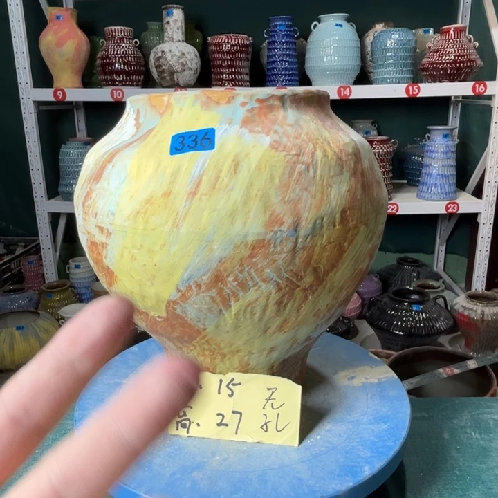 景德镇陶瓷花盆花器336
