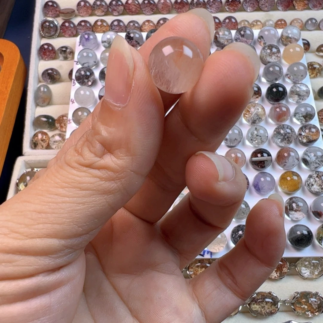 L***y银S800镀金镶嵌手链水晶